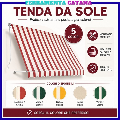Tenda sole per esterno a - da,