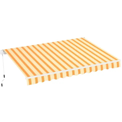 Tenda sole riga gialla - tenda, da